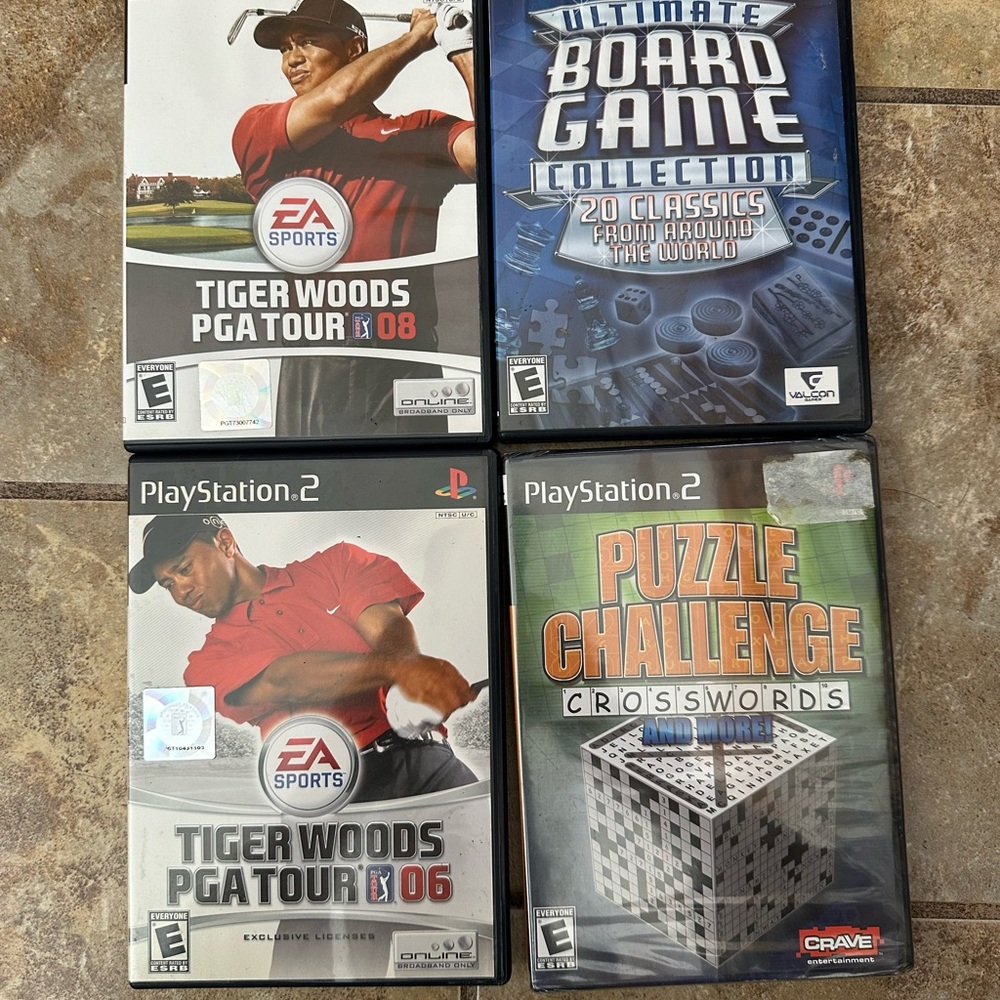 4 PlayStation 2 Games